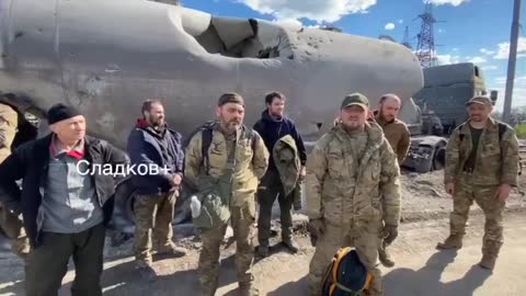 Záběry z kapitiulace nacistů v Azovstalu