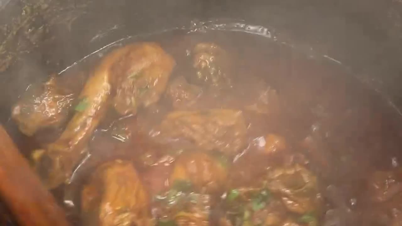 Handi chicken Masala Curry recipe with ASMR Sound recipe