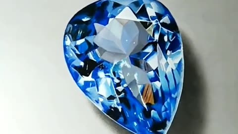 Drawing Blue 🔵 Diamond💎💎