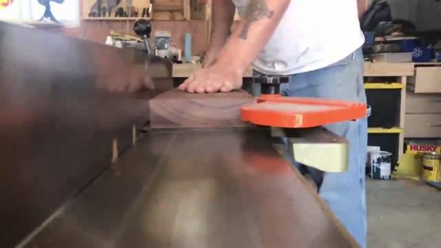 Jointing Some Walnut