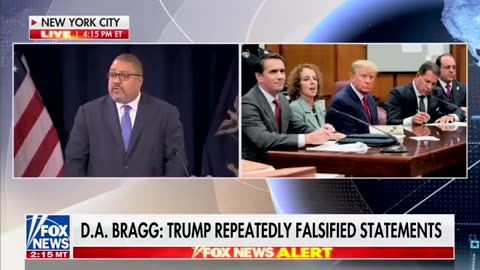 Manhattan DA Bragg Speaks Out After Trump's Court Appearance