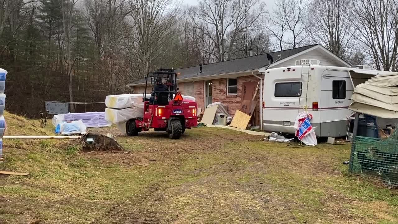 Historic 1860s Appalachian Home Restoration Update - Drywall is here!