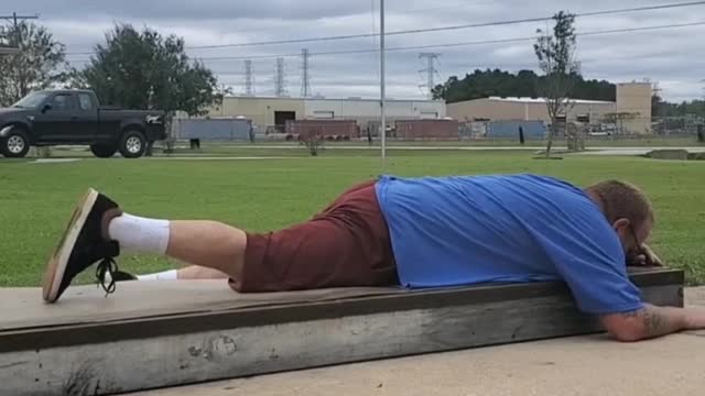 45-year-old Man Having Hard Time Working Out A Skateboard Trick After 20 Years Without Practice