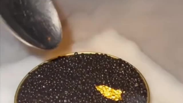 chocolate caviar…
