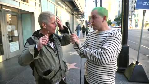 Rare street interviews