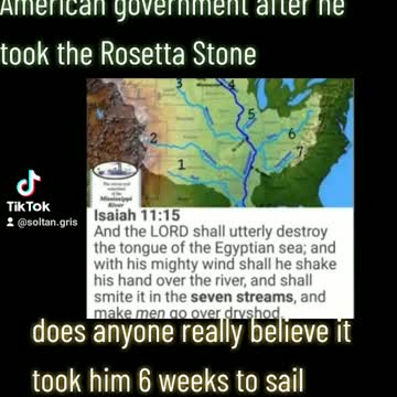 Egypt and the holy land in America makes more sense