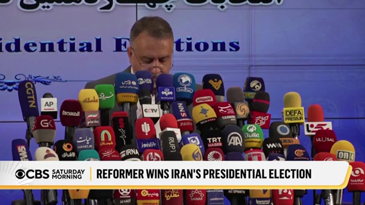 Masoud Pezeshkian wins Iran presidential runoff election