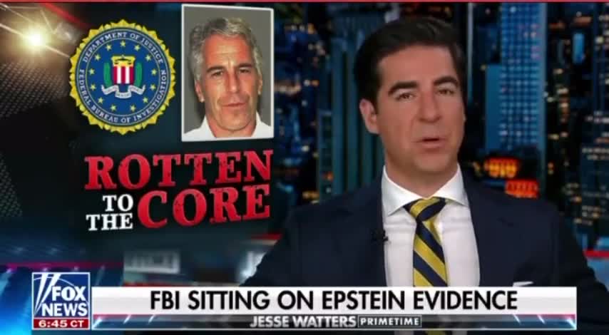 Jesse Waters GOES OFF During Massive Update On The Epstein Case