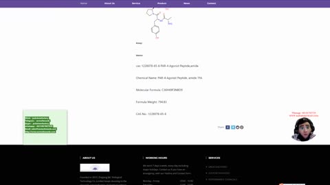 PAR-4 Agonist Peptide amide TFA cas: 1228078-65-6