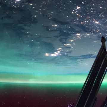 Northern Lights Seen From the International Space Station