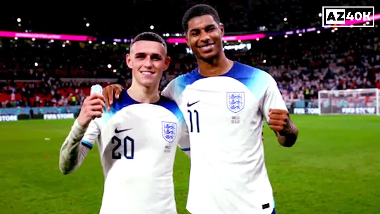 England Players Guard of Honor at their Hotel in Qatar After Qualifying For World Cup Last 16