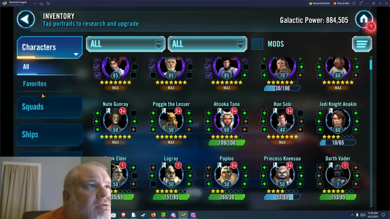 Star Wars Galaxy of Heroes F2P Day 157