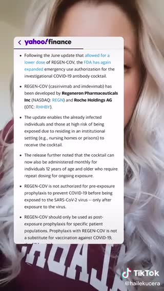 REGENERON APPOVED BY THE FDA