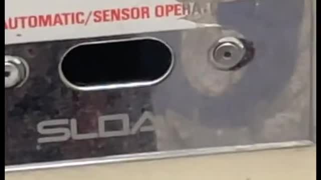 you'll never catch me pissing in a stall these lil ass "sensors" def gotcameras