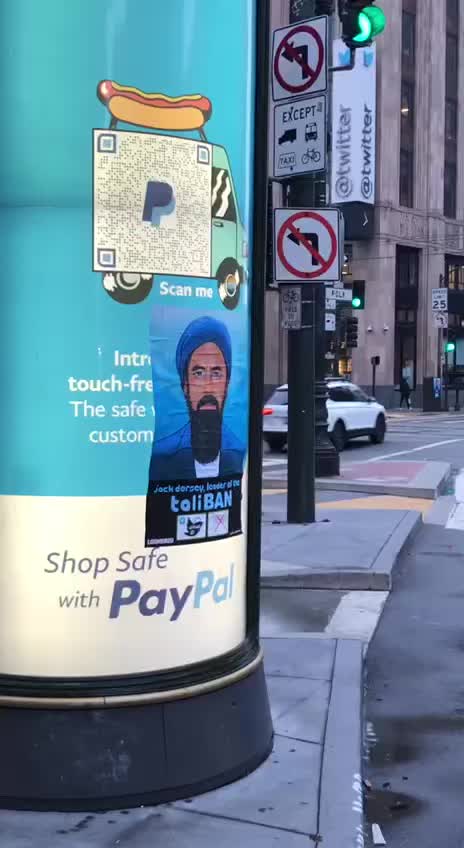 Taliban Jack Poster sighting