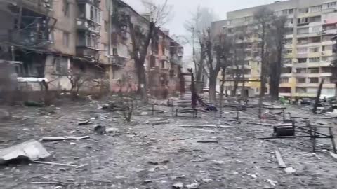 Video of the missile damage on Vyshgorod. Terrible...