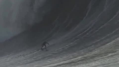 Nazaré, a coastal town in Portugal, is home to the biggest surfable waves on the planet