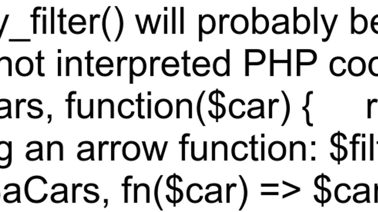 How can I show an array element that starts with a specific letter in PHP