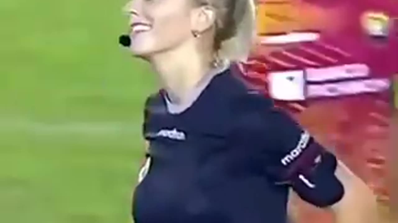 Football Female Referee Got Swag