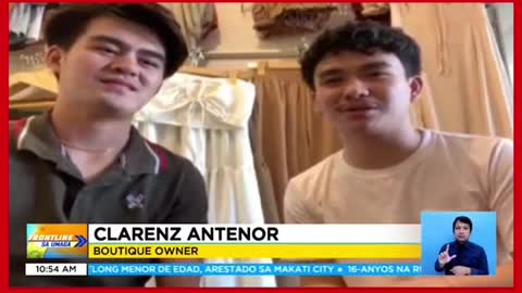 Magkasintahang boutique owners, model din ng kanilang paninda三