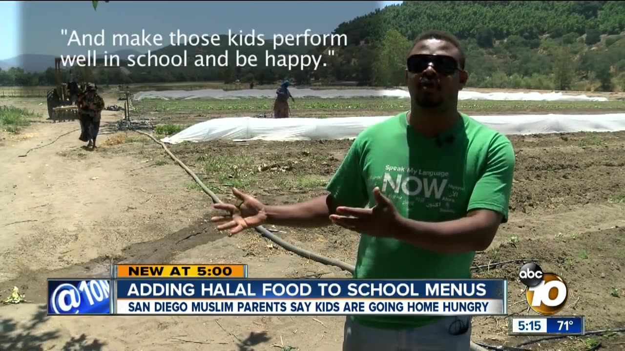 SAN DIEGO: Muslims demand halal food in school lunches