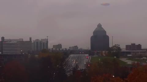 In recent days, several unidentified flying objects have been filmed in different countries at once