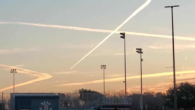 Fake cloud formation