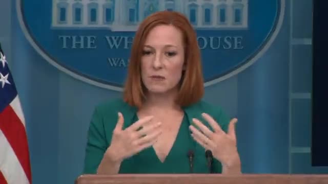 Psaki on Roe V Wade: "For all Those Women, Men, Others Who Feel Outraged, Scared [and] Concerned..."