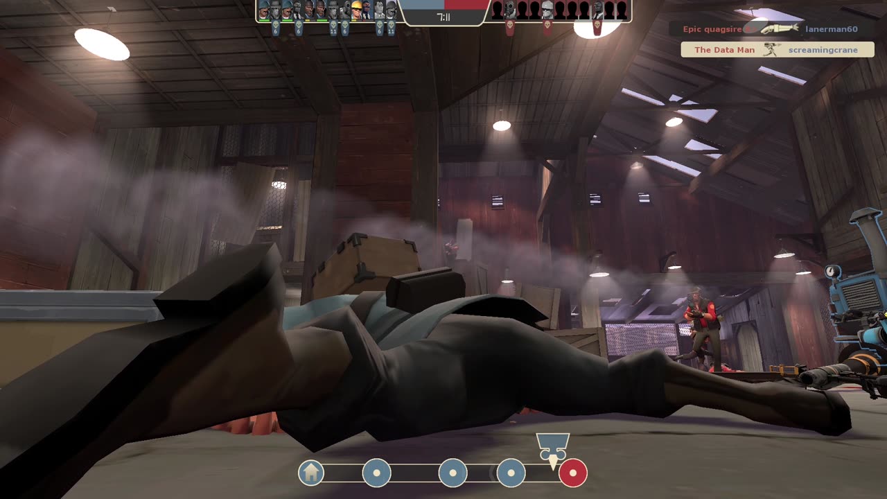 Trying To Give Them Pain Without End But Our Spy Got Auto Balanced (Team Fortress 2)