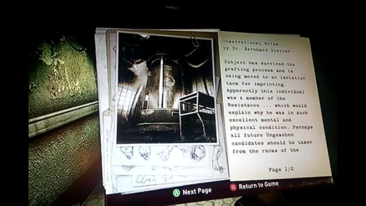 Wolfenstein 2009 secrets and Symbols: Mission 5: Hospital