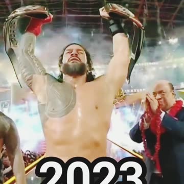 Roman Reigns evolution 2012 to 2023