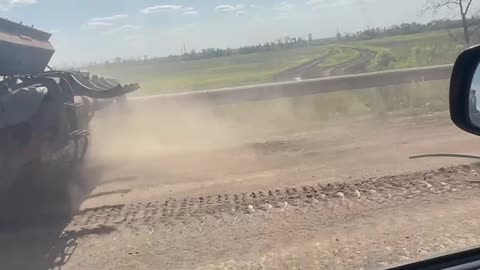 Trophy tanks leave for the Russian rear