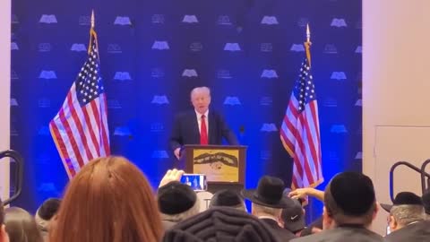 Standing Ovation for Trump at Torah U'Mesorah Conference