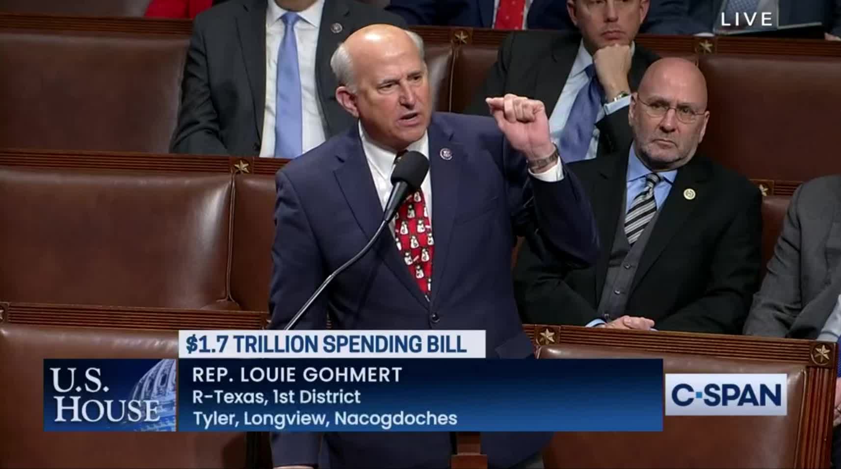 Rep. Gohmert Fires Off on $1.7 Trillion Dem Spending Bill