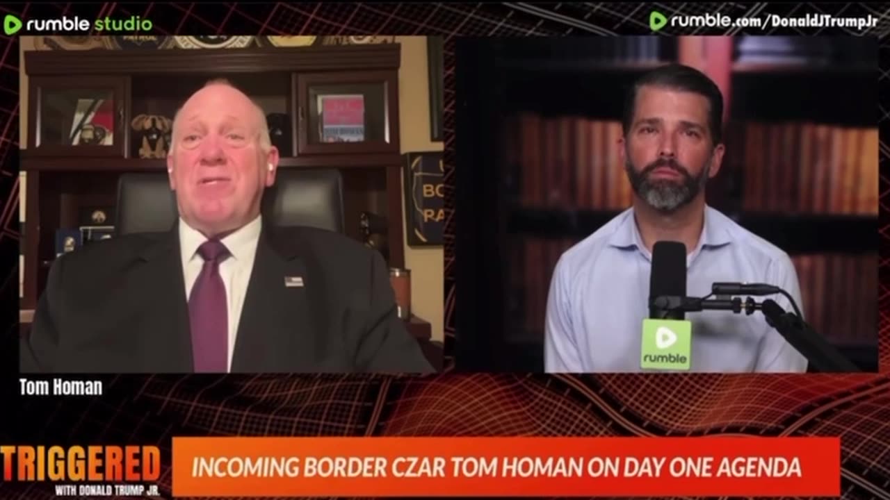 Tom Homan isn’t messing around.