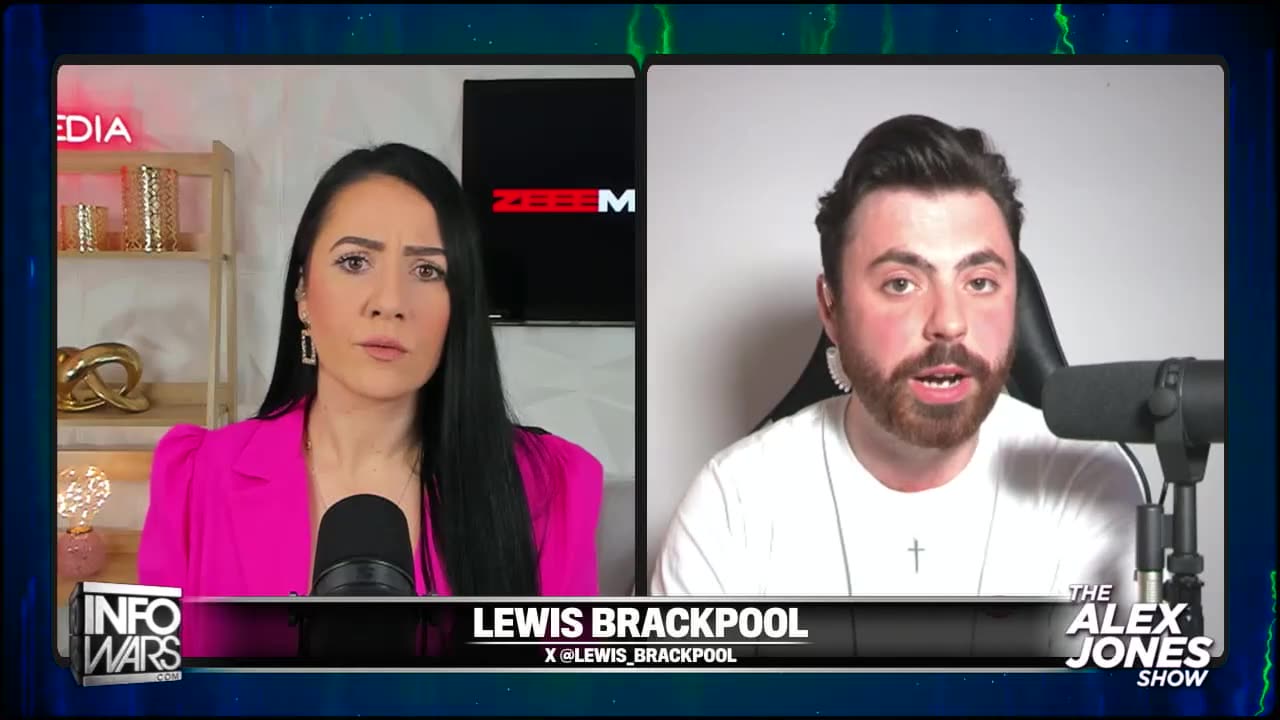 SGT Report Update- Maria Zeee & Lewis Brackpool on Infowars