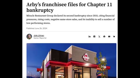 THE RETURN IS NEAR- ARBY'S JOINS LIST OF COMPANIES BRAINWASHING THE MASSES TO LAUGH AT THE TRUTH-