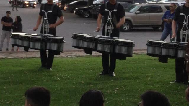 Blue Devils Drum and Bugle Corps 2018 Drumline Early Season