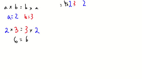 Example showing that ab and ba are Like Terms