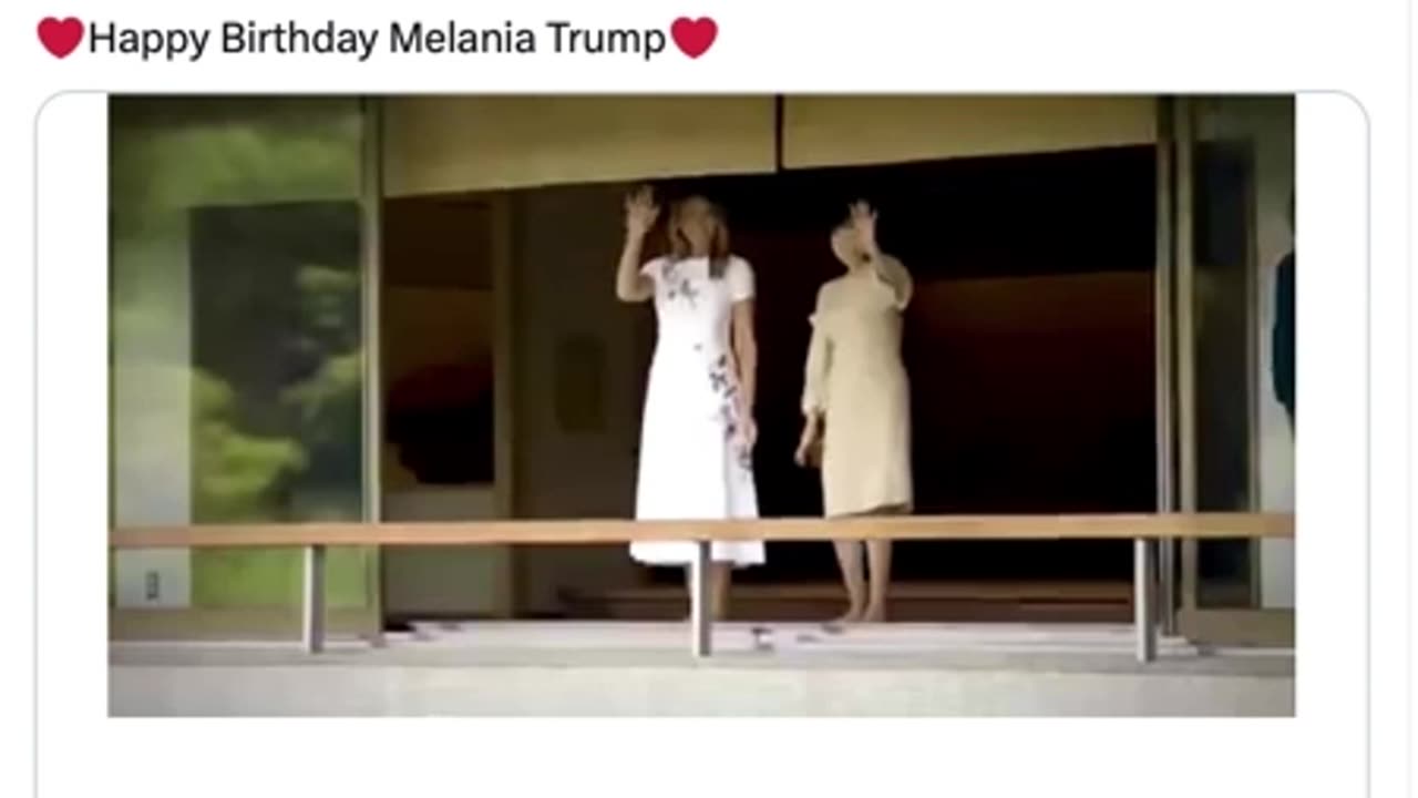 ❤️Happy Birthday Melania Trump❤️