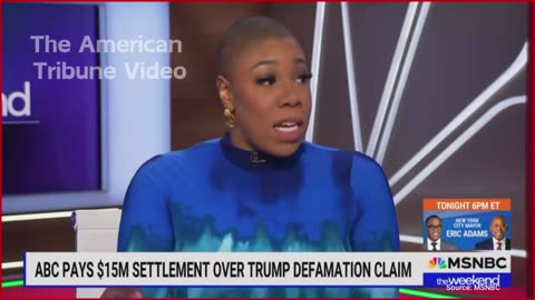 Watch: Unhinged MSNBC Host Pushes Same Lie Live on Air that ABC Got Sued For