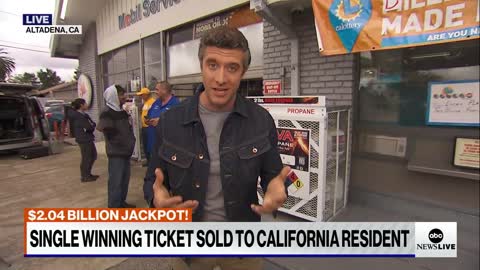 Single $2B Powerball ticket sold in California