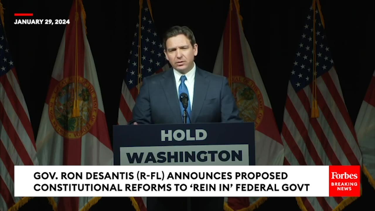 DeSantis Trashes Management Of California, New York, And Illinois