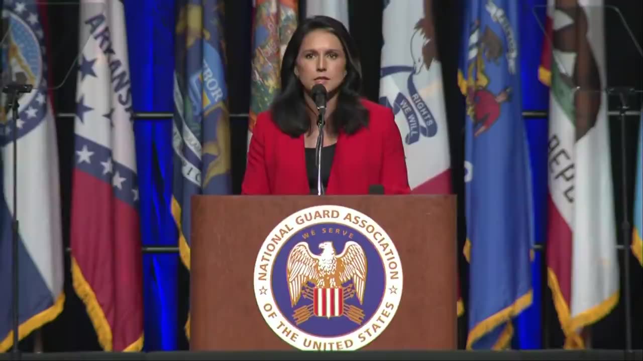 Tulsi Gabbard has endorsed Donald Trump for President