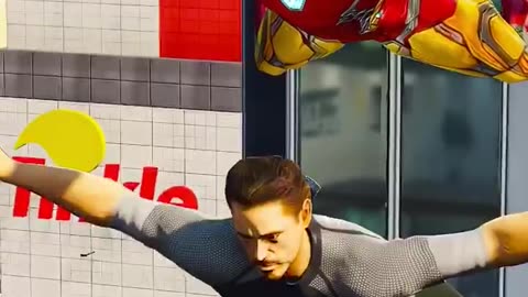 GTA V : IRON MAN VS HULK 😮