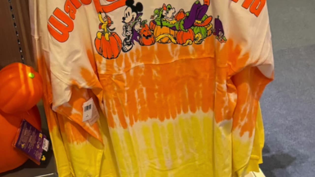 Walt Disney World Mickey Mouse Halloween Jersey Shirt #shorts