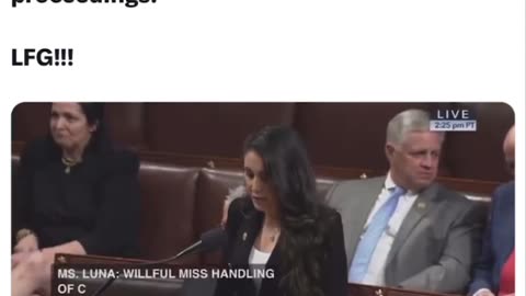 Rep Luna Bringing The 🔥 Once Again.. | Got a good one Florida