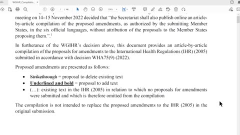 Dr. John Campbell's Review of WHO's International Health Regulations