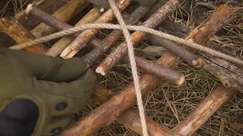 Bushcraft basket 🧺