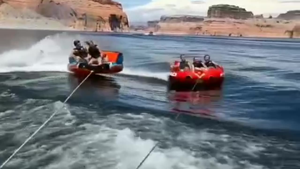 Funny Rafting